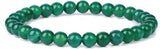 Bixorp Gems Groene Portland Agaat Edelsteen Armbanden set 4mm + 6mm + 8mm + 10mm - Edelstenen Armbanden Bundel Cadeau