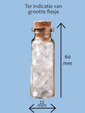 Kristallen Flesje Labradoriet - Edelsteen / Trommelsteen - 60mm - Bixorp Gems