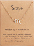 Armband Schorpioen (Scorpio) Goudkleurig Sterrenbeeld 20cm - Bixorp Stars